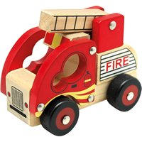 Bino Holzauto Feuerwehr von Bino