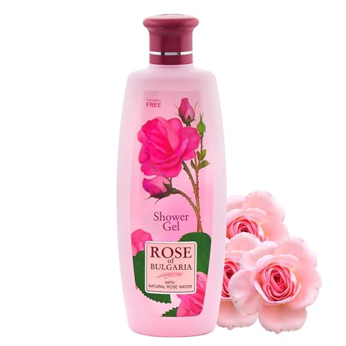 Bio-Fresh Rose of Bulgarien Duschgel für Frauen mit Rosenwasser, 330 ml von biofresh cosmetics