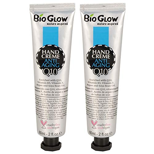 Bio Glow Handcreme 60ml - 2er Pack - Wählen Sie Ihre Option (Antialterung) von Bio Glow