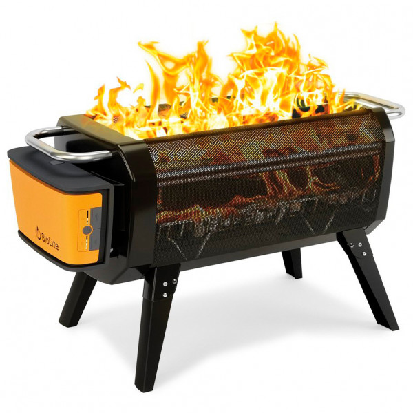 BioLite - FirePit+ - Trockenbrennstoffkocher grau/orange von BioLite