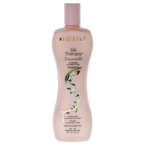 Silk Therapy Irresistible Shampoo by BioSilk for Women – 12 oz Shampoo von BioSilk