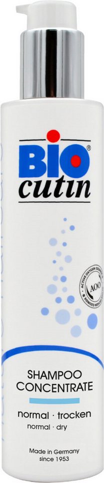 Biocutin Kopfhaut-Pflegeshampoo Biocutin® Shampoo Concentrate normal & trocken (200 ml) von Biocutin