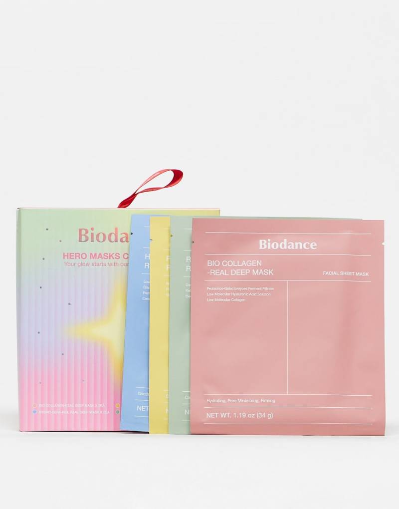 BIODANCE x ASOS - Exclusive Heros Real Deep - Gesichtsmasken (6 Stück) - 36% Ersparnis-Keine Farbe von Biodance