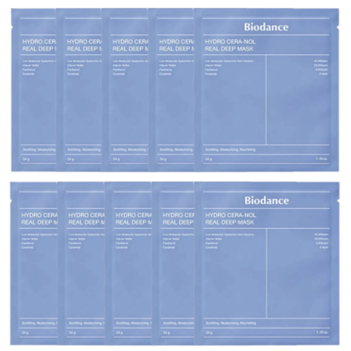 Biodance - Hydro Cera-Nol Real Deep Mask - 1pc (10ea) Set von Biodance