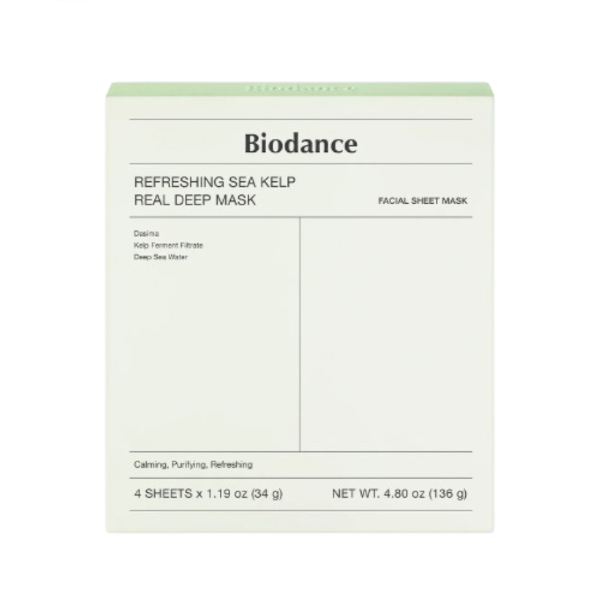 Biodance - Refreshing Sea Kelp Real Deep Mask - 4stücke von Biodance