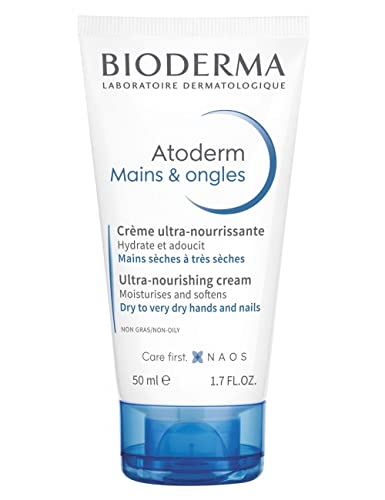 Bioderma Atoderm Ultra nährende Hand- & Nagelcreme, 3 x 50 ml, davon 1 gratis von Bioderma