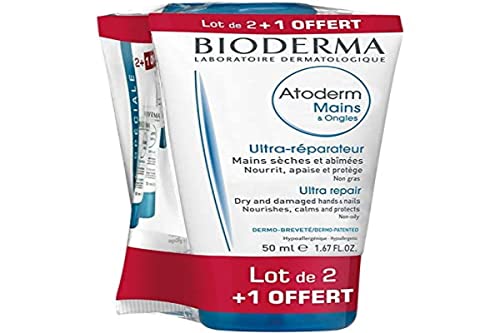 Bioderma Atoderm Hands Repairing Cream 3 x 50ml von Bioderma