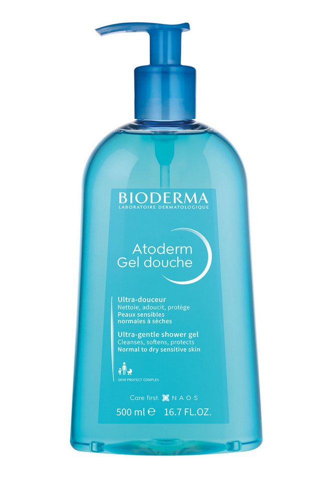 Bioderma Duschpflege Atoderm Gel douche, verbessert die Feuchtigkeitsversorgung in der Haut von Bioderma