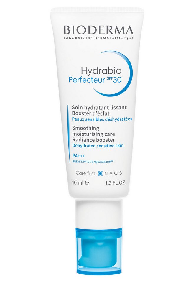 Bioderma Feuchtigkeitscreme Hydrabio Perfecteur LSF 30 -, glättet & verfeinert das Hautbild für einen strahlenden Teint von Bioderma