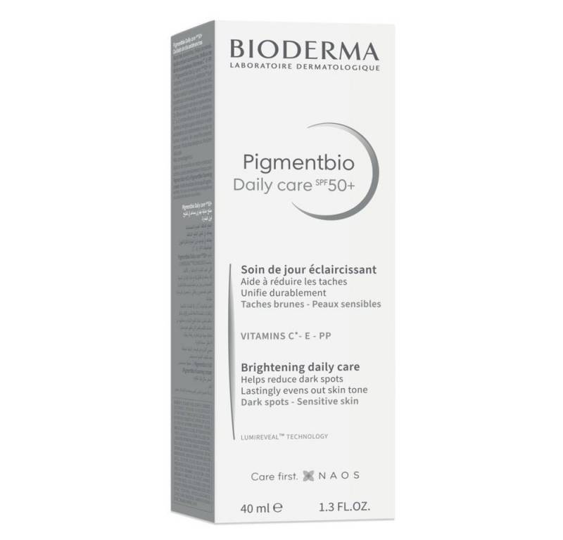 Bioderma Gesichtspflege Pigmentbio Tägliche Pflege LSF 50+ -, gegen Hautunreinheiten von Bioderma