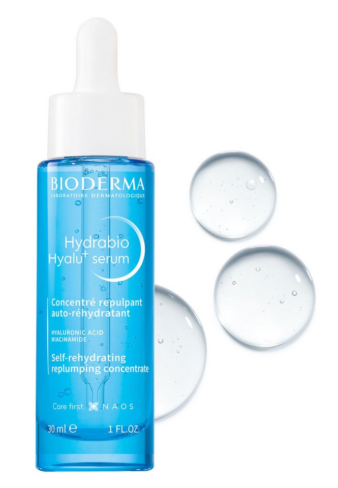 Bioderma Gesichtsserum Hydrabio Hyalu+ Serum -, sichtbaren Zeichen der Hautalterung dauerhaft bekämpfen von Bioderma