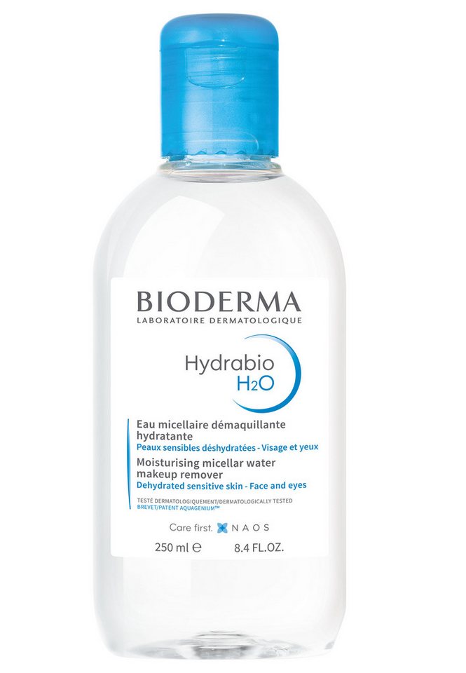 Bioderma Make-up-Entferner Hydrabio H2O Mizellenwasser, Gesichtswasser, Reinigung, Make-up-Entferner - 3 in 1 von Bioderma
