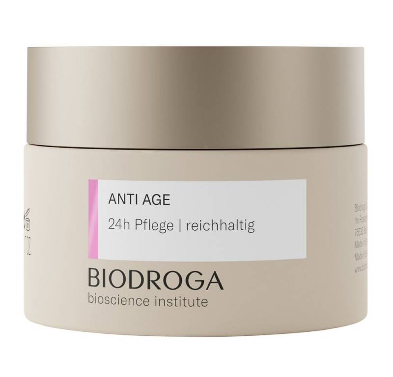 Biodroga Gesichts-Reinigungsfluid Biodroga - Anti-Age - 24h Pflege reichhaltig - 50ml von Biodroga