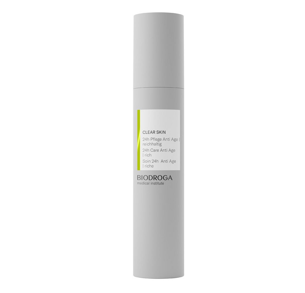 Biodroga Gesichts-Reinigungsfluid Biodroga - Clear Skin - 24h Pflege Anti Age reichhaltig - 50ml von Biodroga