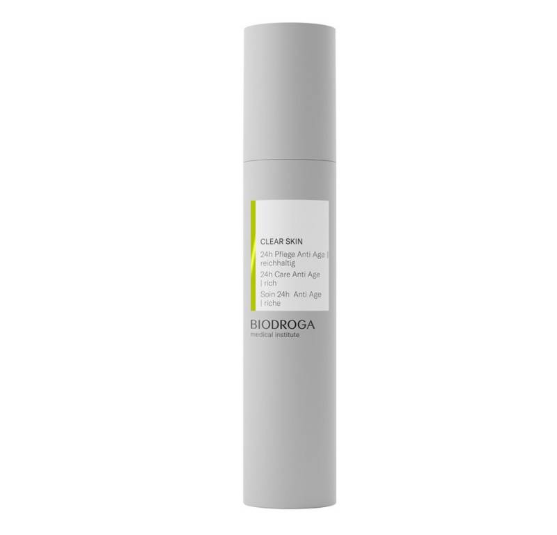 Biodroga Gesichts-Reinigungsfluid Biodroga - Clear Skin - 24h Pflege Anti Age reichhaltig - 50ml von Biodroga