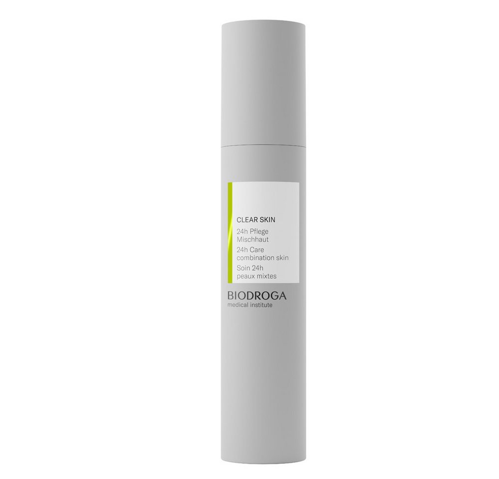 Biodroga Gesichts-Reinigungsfluid Biodroga - Clear Skin - 24h Pflege Mischhaut - 50ml von Biodroga