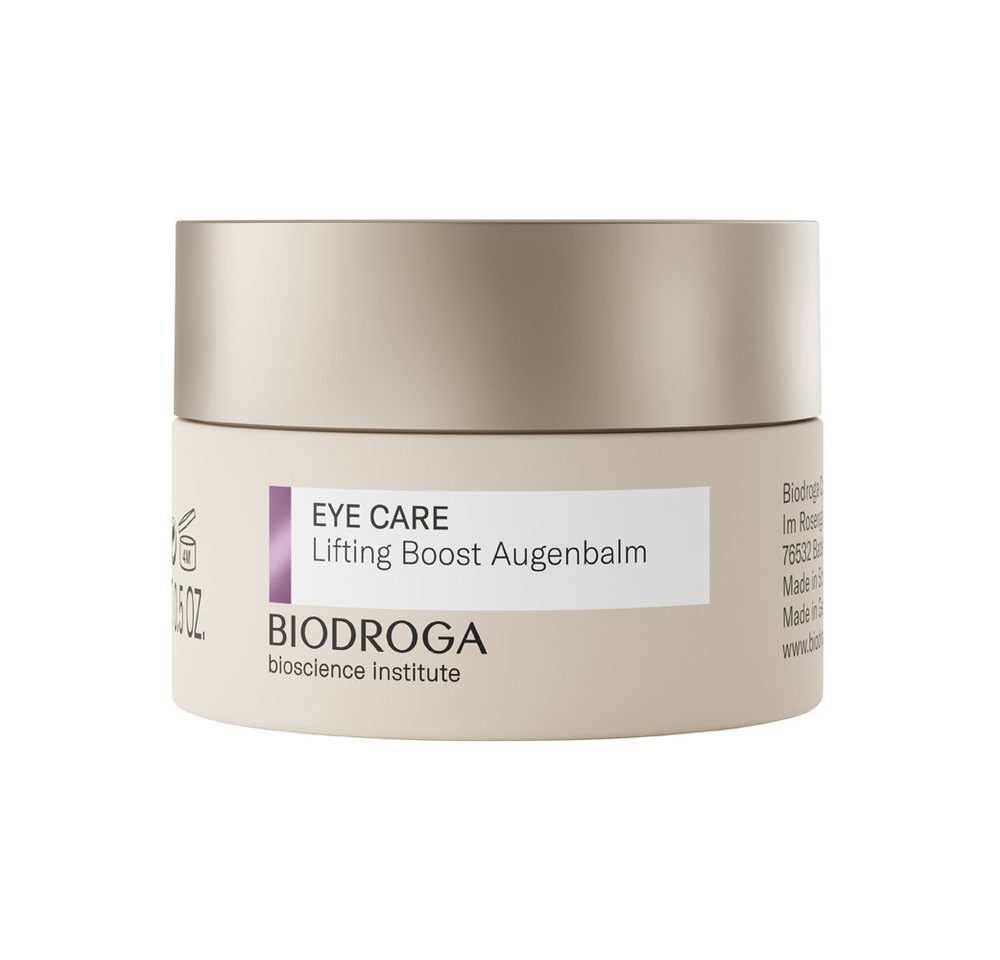 Biodroga Gesichts-Reinigungsfluid Biodroga - Eye Care - Lifting Boost Augenbalm - 15ml von Biodroga