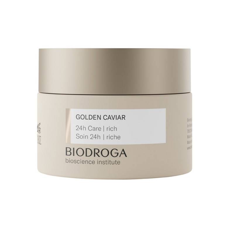 Biodroga Gesichts-Reinigungsfluid Biodroga - Golden Caviar - 24h Pflege reichhaltig - 50ml von Biodroga