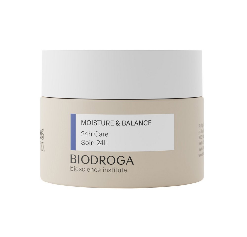 Biodroga Gesichts-Reinigungsfluid Biodroga - Moisture & Balance - 24h Pflege - 50ml von Biodroga