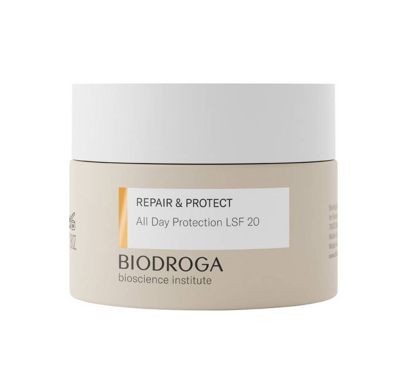 Biodroga Gesichts-Reinigungsfluid Biodroga - Repair & Protect - All Day Protection LSF 20 - 50ml von Biodroga