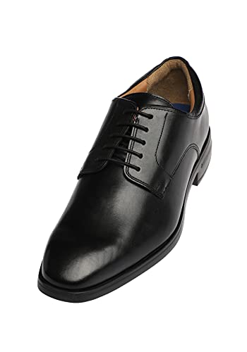 Bioflex Herren Derby Business Schuhe Alaska schwarz | hochwertiges Leder im Classic Busines-Shoe-Look | optimale Dämpfung, besonders leicht | für Einlegesohlen geeignet | Größe 42 von Bioflex