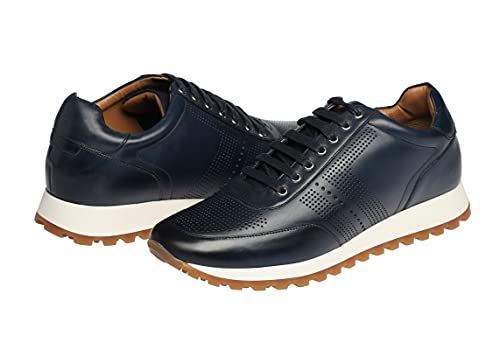 Bioflex Men Conte Sneaker Klassik - Kuhl | hochwertiges Leder im Running Shoe-Look | optimale Dämpfung, besonders leicht (Numeric_41) von Bioflex