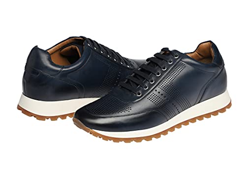 Bioflex Men Conte Sneaker Klassik - Kuhl | hochwertiges Leder im Running Shoe-Look | optimale Dämpfung, besonders leicht | Größen 40-46 (Numeric_40) von Bioflex