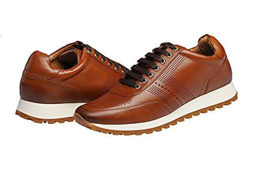 Bioflex Men Conte Sneaker Klassik - Kuhl | hochwertiges Leder im Running Shoe-Look | optimale Dämpfung, besonders leicht | Größen 40-46 (Numeric_43) von Bioflex