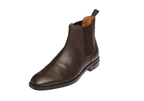 Elegante Herren Leder Chelsea Boots in braun I Stiefel für Männer I Männer Stieffeleten I Lederstiefel Desert Boots I Men boots leather I (numeric_40) von Bioflex