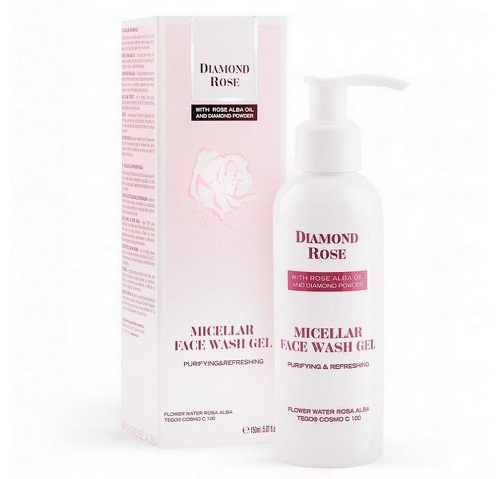 Biofresh Cosmetics Gesichtswasser Biofresh Diamond Rose Micellar Face Wash Gel Gesichtswaschgel 150 ml von Biofresh Cosmetics