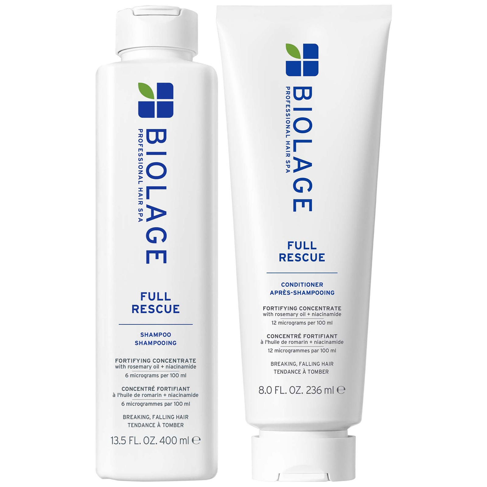 Biolage Full Rescue Shampoo 400ml and Conditoner 236ml Duo von Biolage