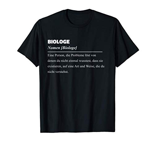 Herren Biologe Eine Person Die Probleme Löst - Lustiger Spruch T-Shirt Herren Biologe Eine Person Die Probleme Löst - Lustiger Spruch T-Shirt von Biologe Beruf ShirtsDesigns