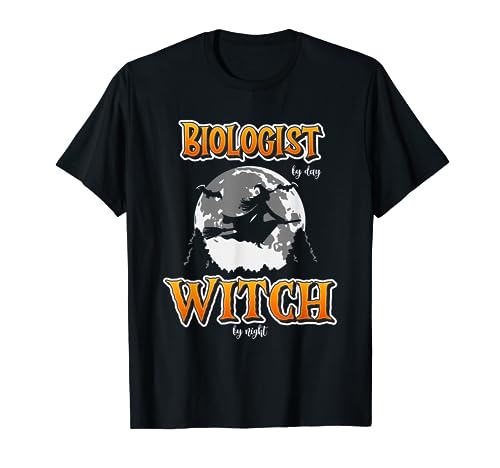 Halloween Biologe Hexe | Lustige Nette Biologie Frauen Mädchen T-Shirt Halloween Biologe Hexe | Lustige Nette Biologie Frauen Mädchen T-Shirt von Biologist By Day Witch By Night