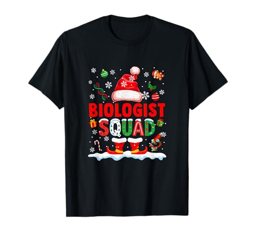 Biologist Squad Men Job Weihnachten Santa Kostüm Fliege T-Shirt Biologist Squad Men Job Weihnachten Santa Kostüm Fliege T-Shirt von Biologist Christmas Costume