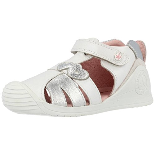 Biomecanics 162133, Baby Mädchen Lauflernschuhe, Weiß (Blanco), 22 EU von Biomecanics