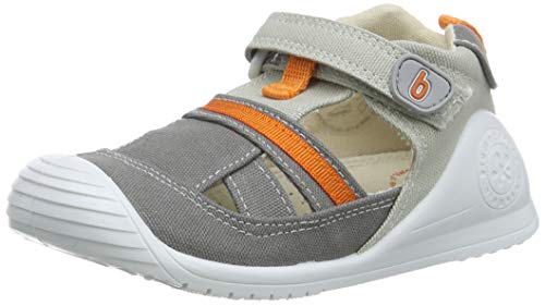 Biomecanics Baby-Jungen 202214 Sandalen, Grau Grau Pique B, 19 EU von Biomecanics