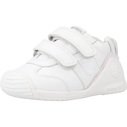 Biomecanics Jungen Mädchen 221001 Sneaker, weiß, 19 EU von Biomecanics