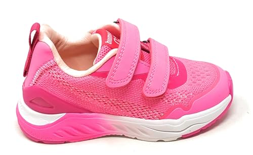 Biomecanics Sportschuhe 251270 für Kinder, mit doppeltem Klettverschluss, Fuchsia, Gummisohle, atmungsaktives Mesh, fuchsia, 32 EU von Biomecanics