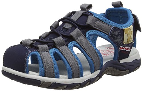 Garvalin 162810, Jungen Geschlossene Sandalen, Blau (Azul), 32 EU von Biomecanics