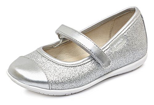 Garvalin 172604, Mädchen Flache Spangenschuhe, Silber - Silber - Größe: 31 EU von Garvalín