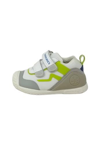 Garvalín 242152 Sneaker, Weiß und Pistazie, 20 EU von Biomecanics