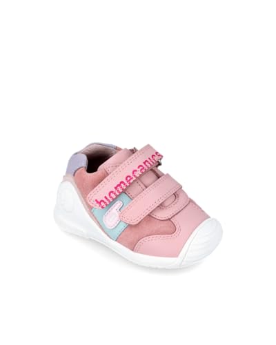 Garvalín Jungen Mädchen 242114 Sneaker, Puderfarben, 18 EU von Biomecanics