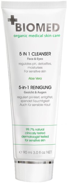 BIOMED 5 in 1 Reinigung - für Gesicht/Augen 90 ml von Biomed