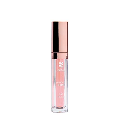 BioNike Defence Color Lip Plump - feuchtigkeitsspendender und füllender Glanz*. Cremige und bequeme Textur, weiche und feuchtigkeitsspendende Lippen - Nr. 001 Nude Rose von Bionike