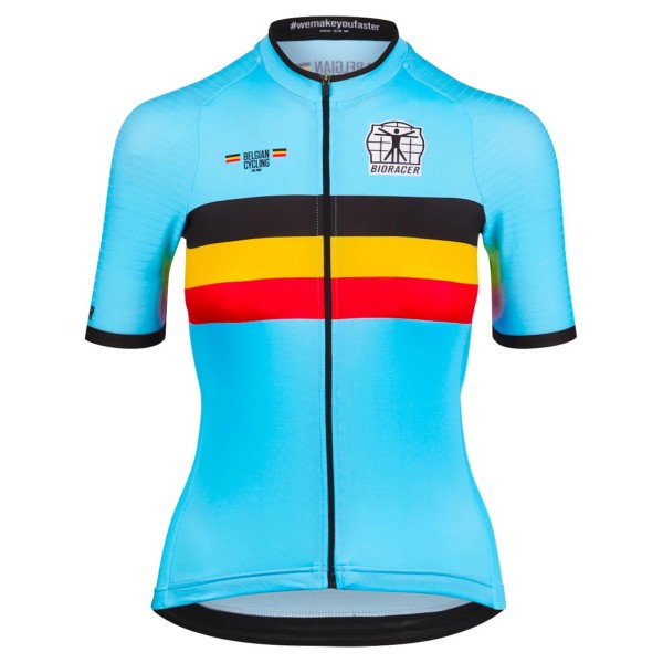 Bioracer - Women's Belgium Icon Classic Jersey - Radtrikot Gr XL blau von Bioracer