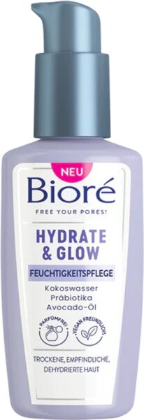 Bioré Hydrate & Glow Feuchtigkeitspflege 100 ml von Bioré