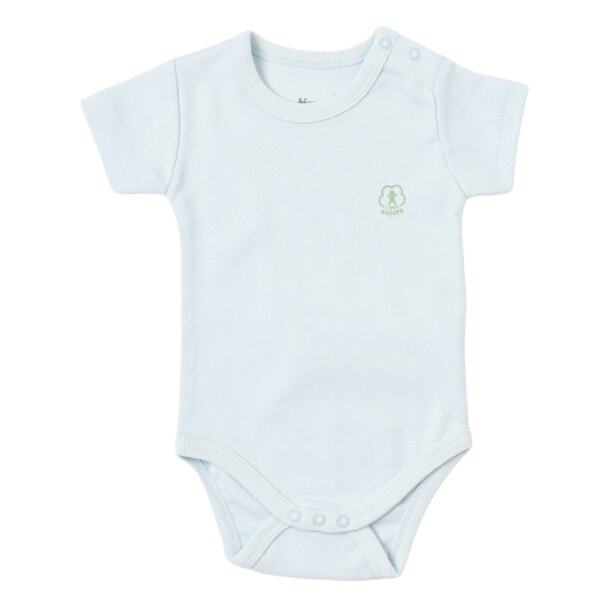 Biorganic Baby Body 100% Bio-Baumwolle Basic Nature Kurzarmbody GOTS von Biorganic