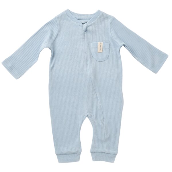 Baby Strampler Soft Modal gerippte Textilstruktur GOTS biorganic von Biorganic