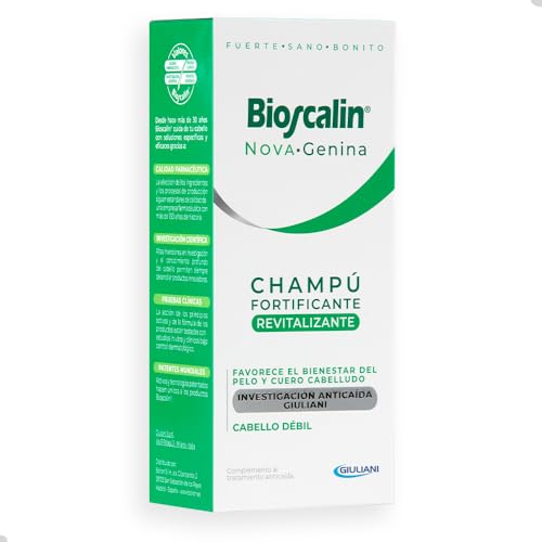 Bioscalin NOVA·Genina 200 ml - Stärkendes Revitalisierendes Shampoo - für geschwächtes und brüchiges Haar - für Damen und Herren Bioscalin NOVA·Genina 200 ml - Stärkendes Revitalisierendes Shampoo - für geschwächtes und brüchiges Haar - für Damen und Herren von Bioscalin