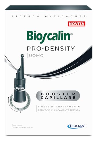 Bioscalin Pro•DENSITY Herren Booster Kapillar, 1 Monat Behandlung, 2 Mal pro Woche, 8 Ampullen à 2,5 ml Bioscalin Pro•DENSITY Herren Booster Kapillar, 1 Monat Behandlung, 2 Mal pro Woche, 8 Ampullen à 2,5 ml von Bioscalin